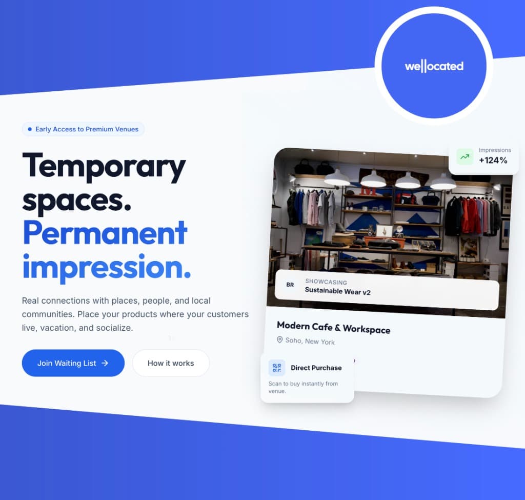 End-to-End Marketplace Platform for Venue-Based Brand Discovery and Commerce
